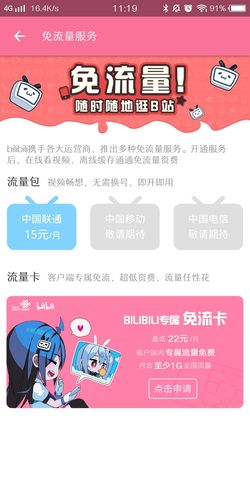 b站无限流量卡（b站无限流量卡有什么用）