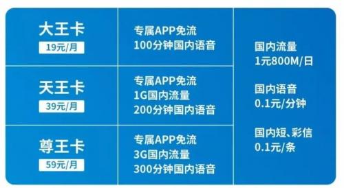 电信流量王卡（电信流量王卡19元套餐介绍）