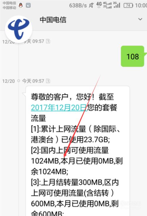 电信卡怎么短信查流量？电信卡短信查流量剩余  第1张