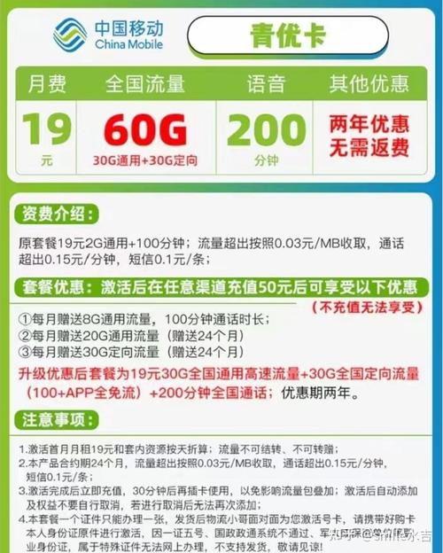 4g50元流量卡？50元4g流量卡套餐详情