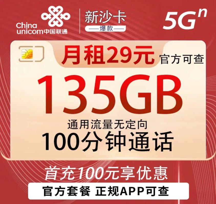 联通29元135g流量卡？联通29元135g流量卡自选归属地  第1张