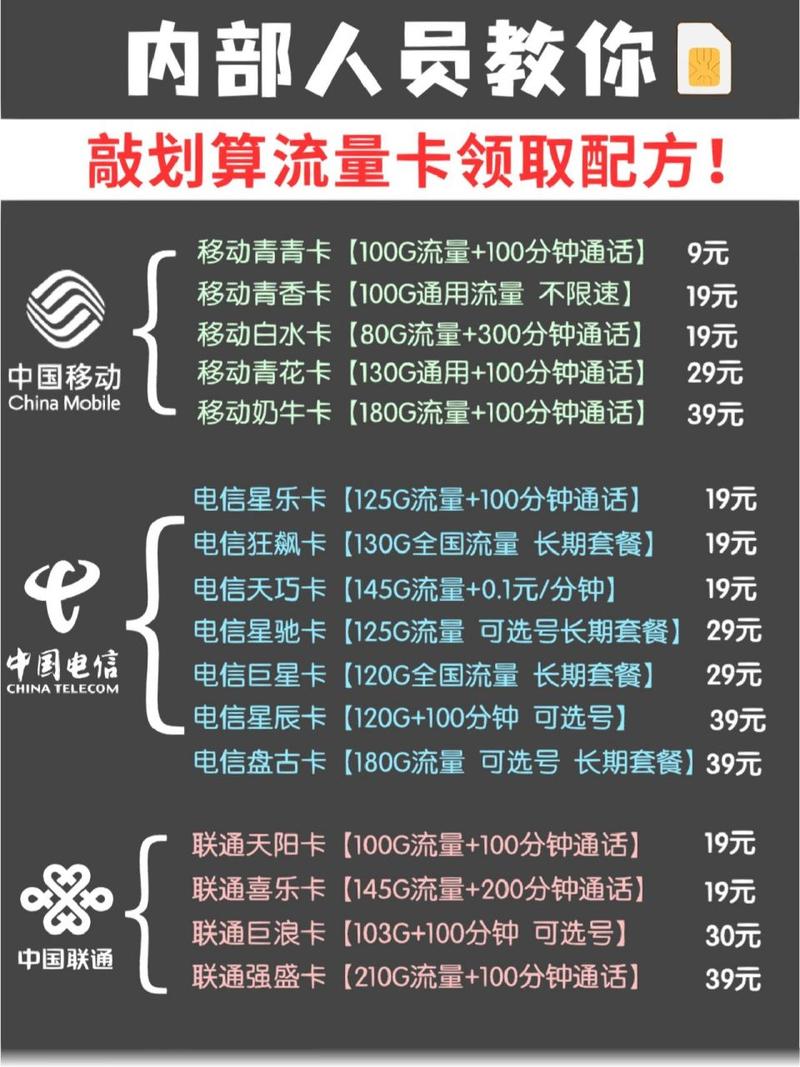 正规流量卡哪个好？2021正规流量卡